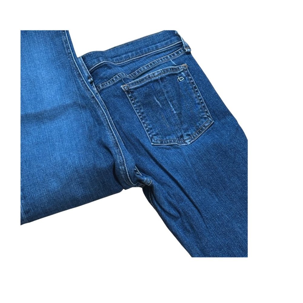 SOLD rag & bone distressed skinny indigo jeans size 29 - Picture 11 of 14